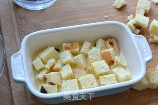 Air Fryer Version Sweet Milk Toast Pudding recipe