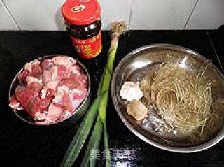 New Year's Eve Dishes Celebrating Elegance-----garlic Lamb Vermicelli Pot recipe