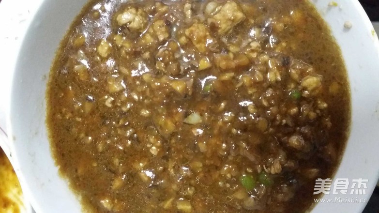 Mushroom Meat Sauce recipe