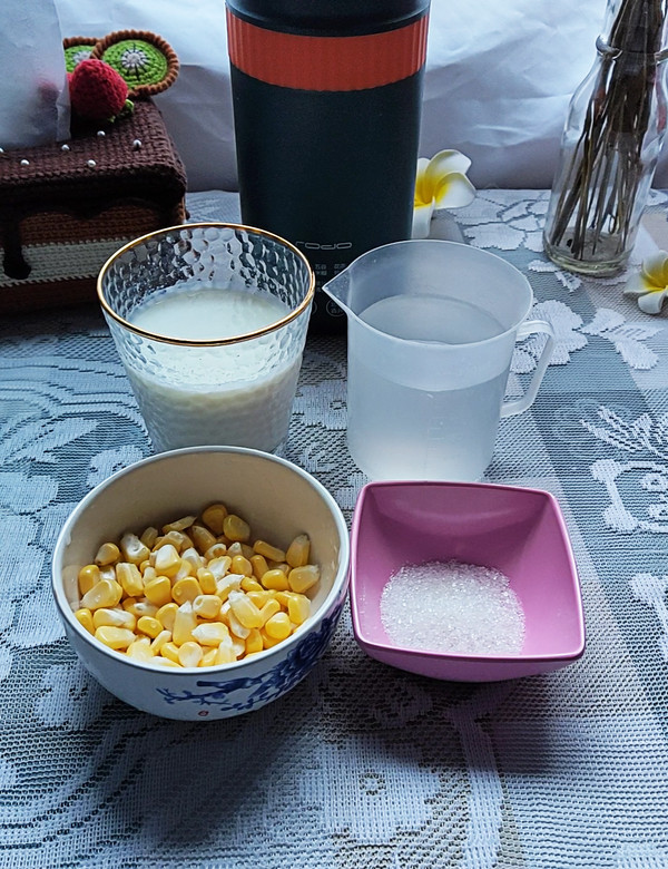 Super Delicious Milky Corn Juice recipe