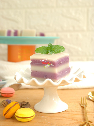 Two-color Small Cold Cake recipe