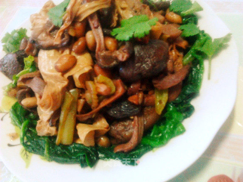 Mushroom Bean Spring recipe