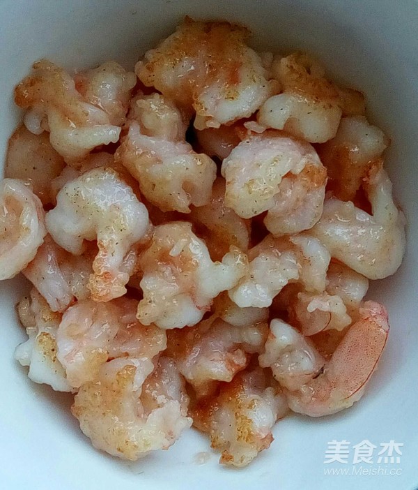 Fried Shrimp with Tomato and Egg recipe