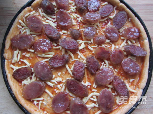 Sausage Pizza recipe