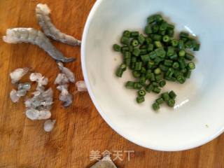 Onion Shrimp Egg Rice recipe