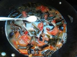 Tomato Seaweed Soup recipe