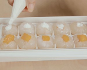 Lychee Jelly Frozen Mango Ice recipe