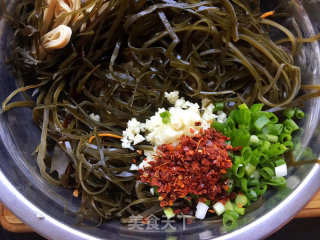 Homemade Three Shreds (tofu Skin, Kelp and Carrot Shreds) recipe