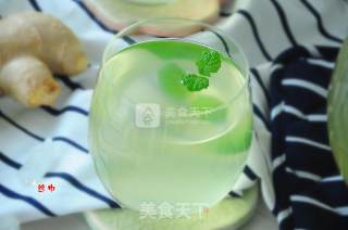 Ginger Mint Rock Sugar Drink recipe
