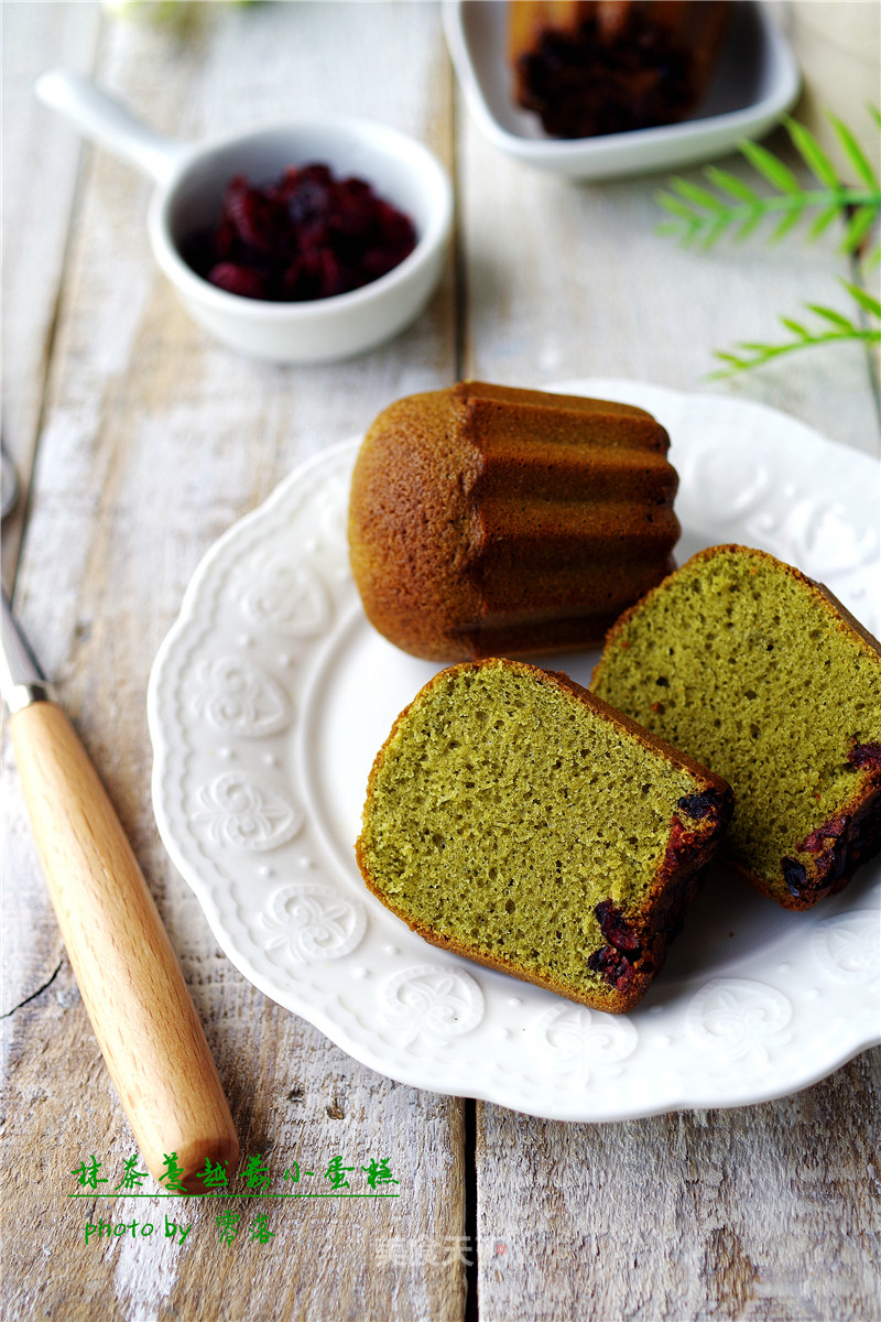 [sichuan] Matcha Cranberry Cake recipe