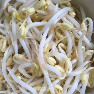 Kelp Shreds Mixed with Bean Sprouts recipe