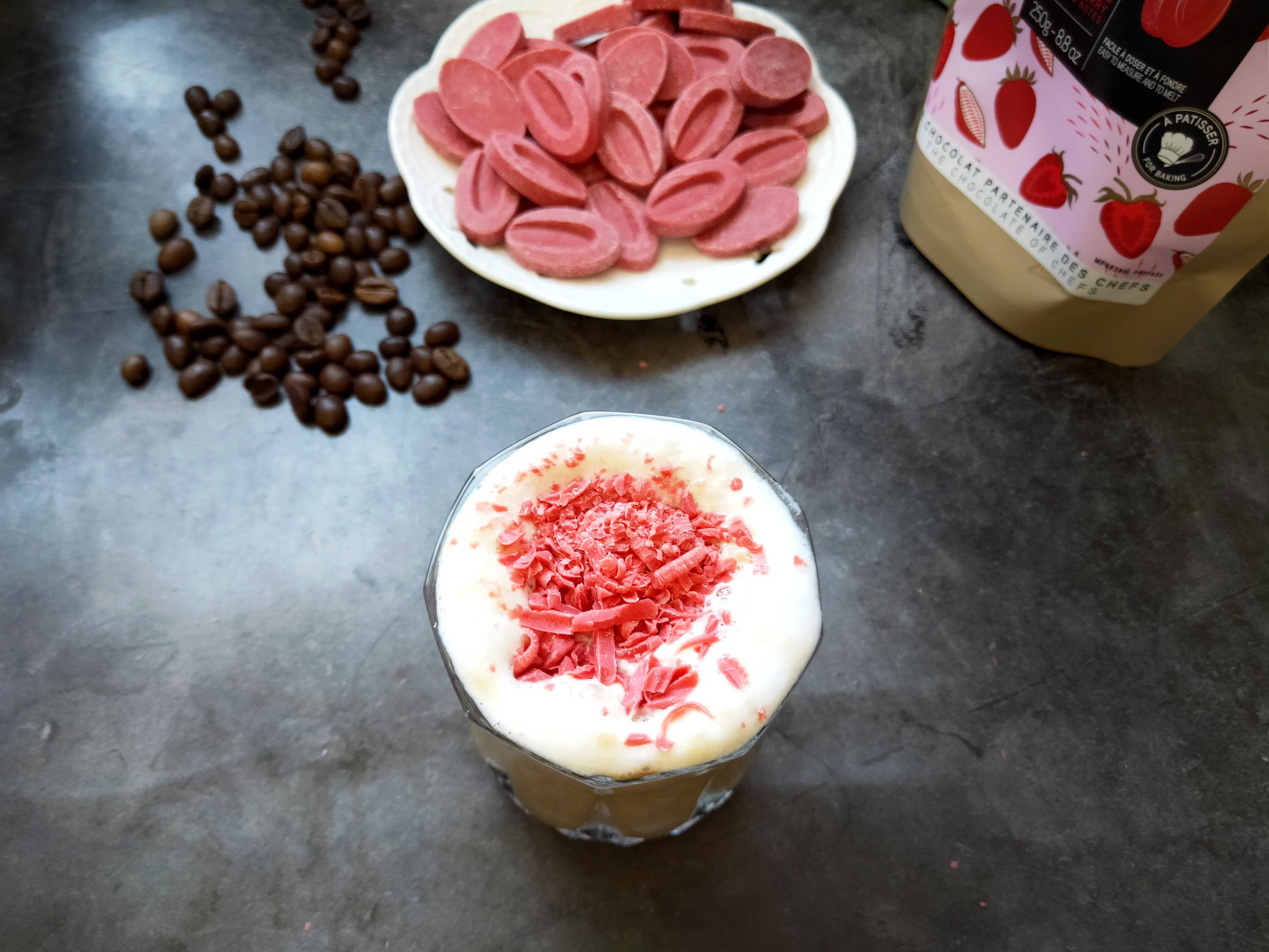 Coffee Strawberry Milk Coffee recipe