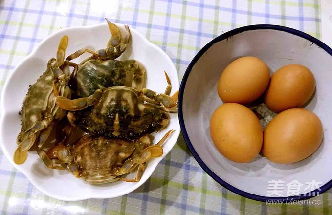 Crab Steamed Custard recipe