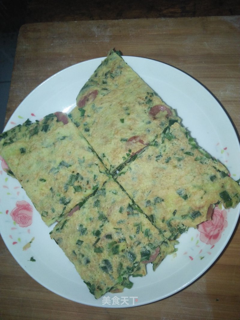 Leek Egg Pancake recipe