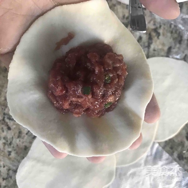 Beef Fried Bun recipe