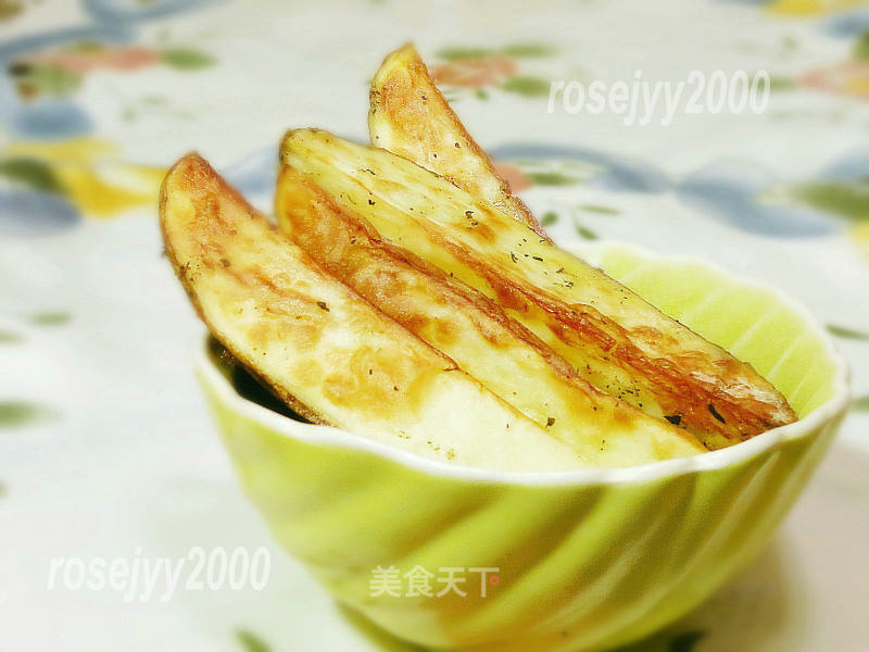 Air Fryer Roasted Herbed Potato Chips