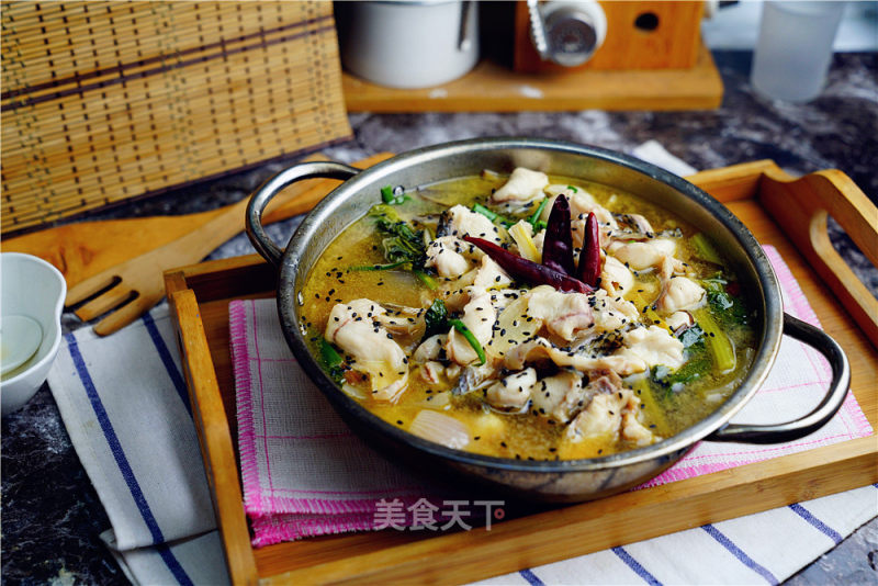 Sour Radish Black Fish Fillet recipe