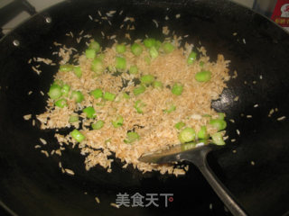 Fried Rice with Choy Sum and Egg recipe