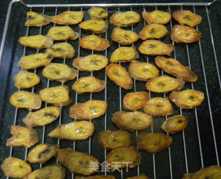 Homemade Healthy Snacks-roasted Banana Chips recipe