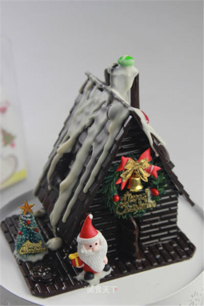 [tomato Recipe] Christmas Chocolate House-without An Oven, Make A Small House of Your Own
