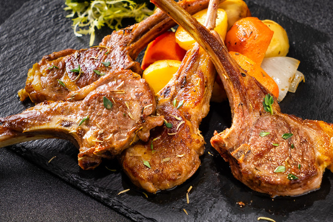 Grilled Lamb Chops (oven Version) recipe