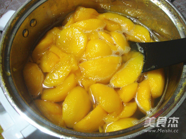 Canned Yellow Peach recipe