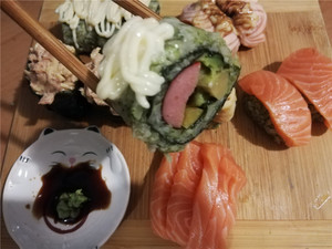 [ketogenic Low-carbon] Sushi Collection recipe