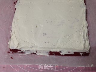 #四session Baking Contest and It's Love to Eat Festival#red Velvet Cake Roll recipe