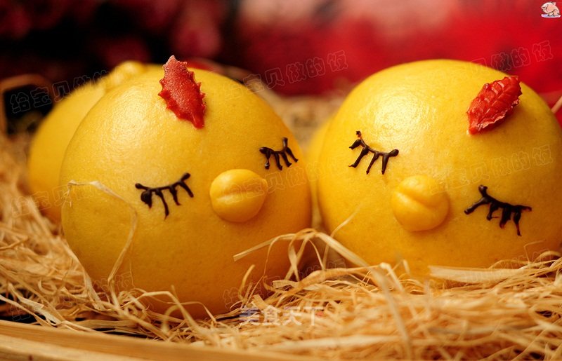 #the 4th Baking Contest and is Love to Eat Festival#little Chicken Steamed Buns recipe