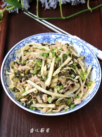 Sauerkraut Pork Bamboo Shoots recipe