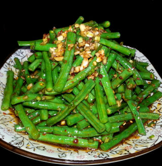 Sour and Spicy Cold Beans recipe