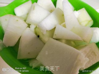 Stewed Winter Melon with Tube Bone recipe