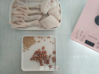 Trotter, Chicken Feet and Peanut Soup recipe