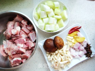 Stewed Pork Ribs with Winter Melon recipe