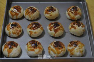 #四session Baking Contest and is Love to Eat Festival#purple Sweet Potato Egg Yolk Crisp recipe