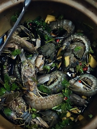 Chaoshan Raw Pickled Prawns (also Known As Mantis Shrimp, Pippi Prawns) recipe