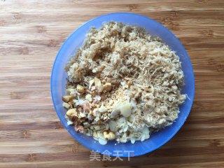 #四session Baking Contest and is Love to Eat Festival# Meat Floss Nut Crisp recipe