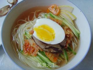 The Taste of Life-cold North Korean Noodles recipe