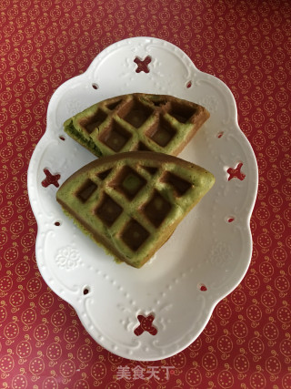 Matcha Waffles recipe