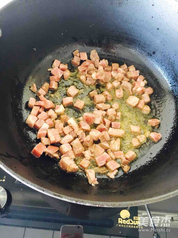 Curry Pork and Potato Rice Bowl recipe