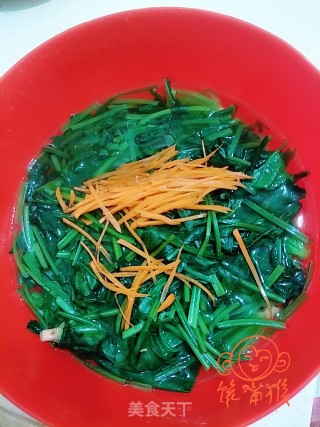 Spinach Mixed Vermicelli recipe