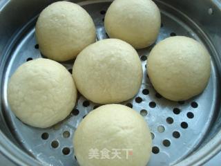 Cornmeal Bean Paste Buns recipe