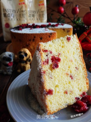 Red Plum Primula Chiffon Cake recipe