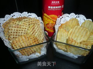 Fried Potato Grid recipe