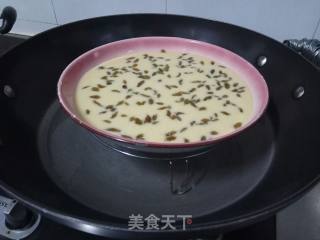 Delicious Custard Steamed Cake recipe