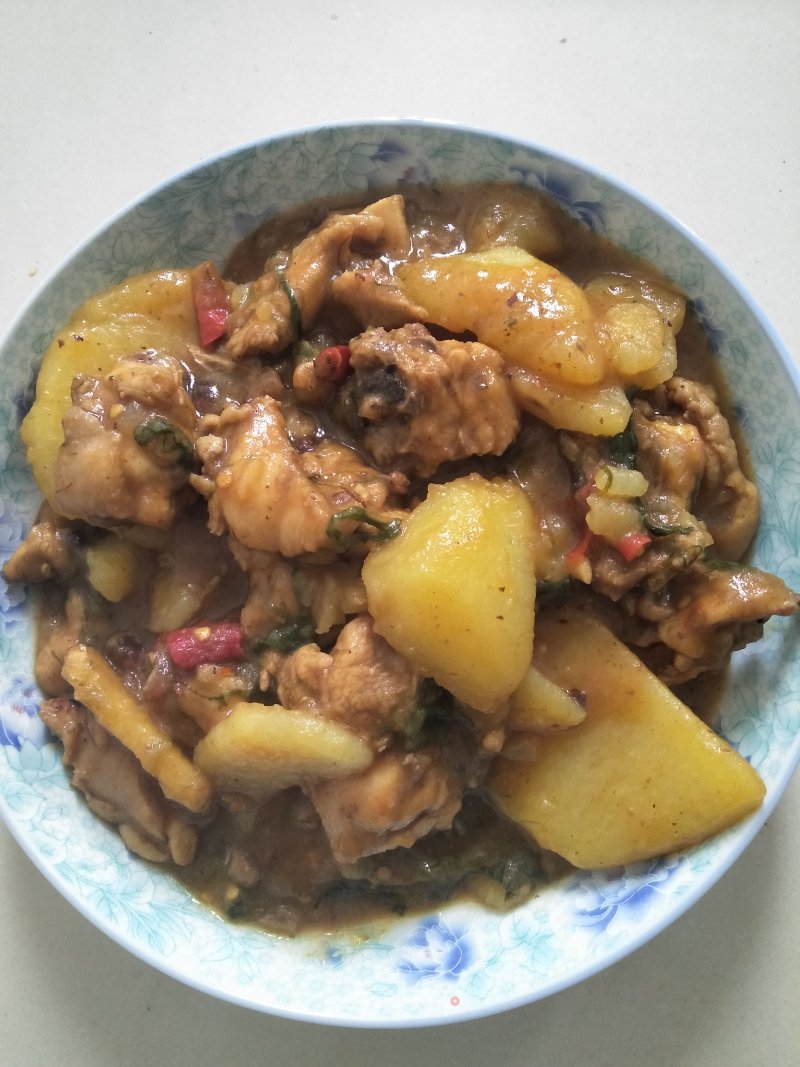 Potato Stew Chicken Nuggets recipe