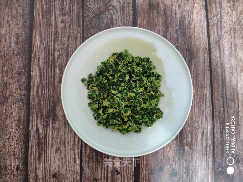 Scrambled Eggs with Leek recipe