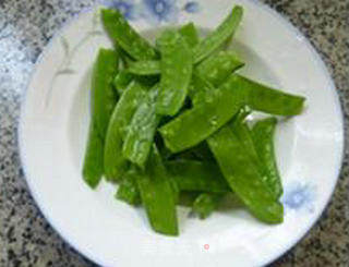 Fried Goose Gizzards with Snow Peas recipe