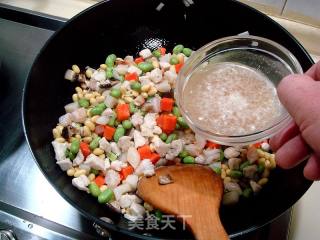 Peas Stir-fried Assorted recipe