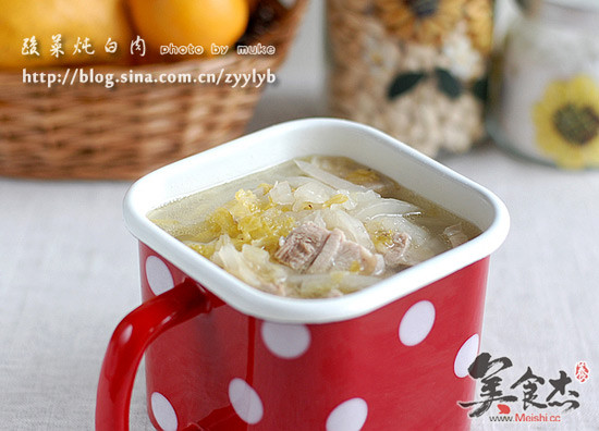 Sauerkraut Stewed White Meat recipe